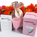 Senhora reutilizável Menstrual Cups copo menstrual silicone médico